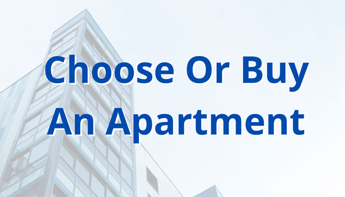 Choose Or Buy An Apartment - The Necessary Vocabulary